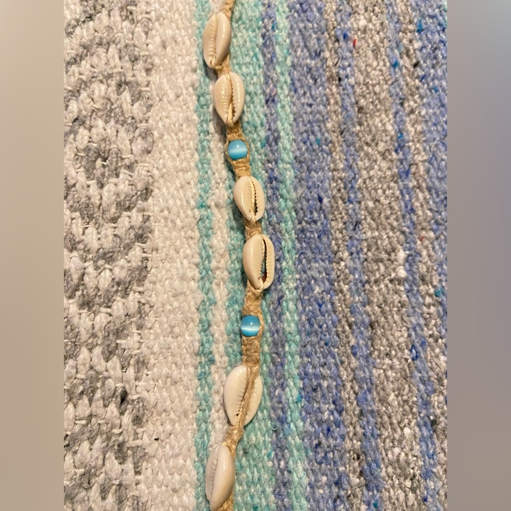 Seashell Adjustable Anklet - image 1